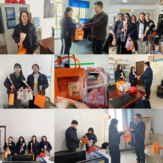 禮贈(zèng)巾幗，情暖鋼研